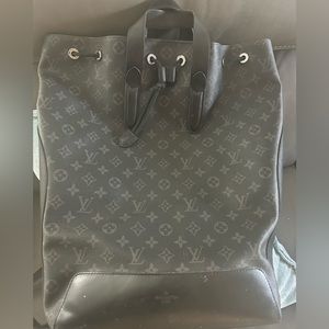 Louis Vuitton Explorer Backpack (black & grey)- used